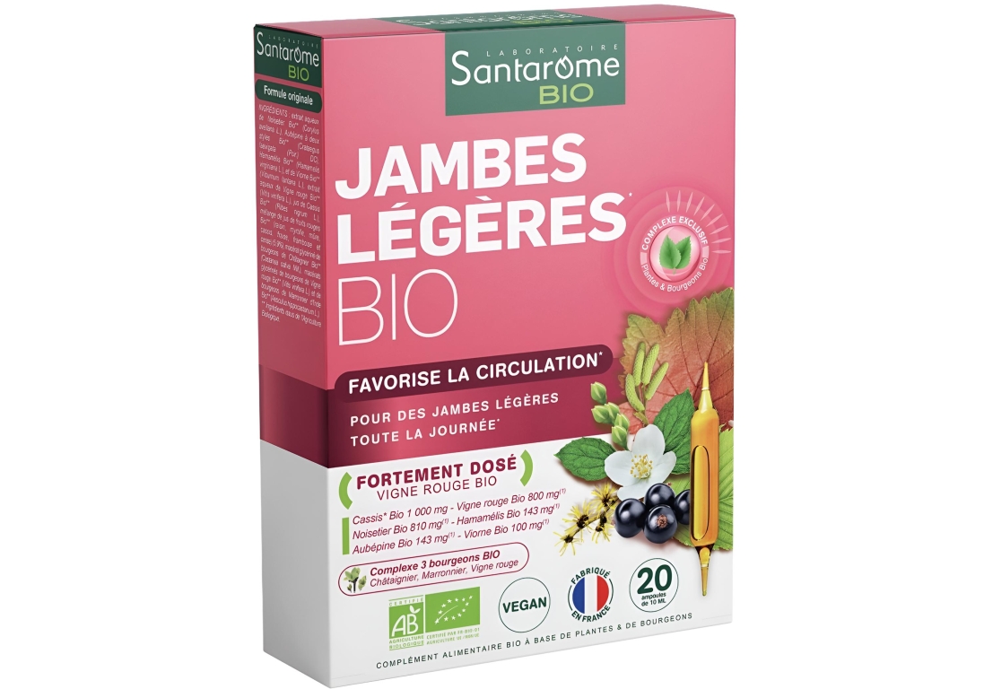 Complex Picioare usoare bio 20fl - SANTAROME