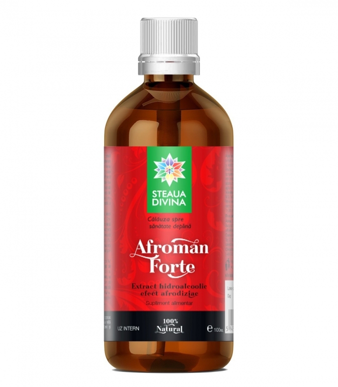 Afroman forte tinctura 100ml - SANTO RAPHAEL