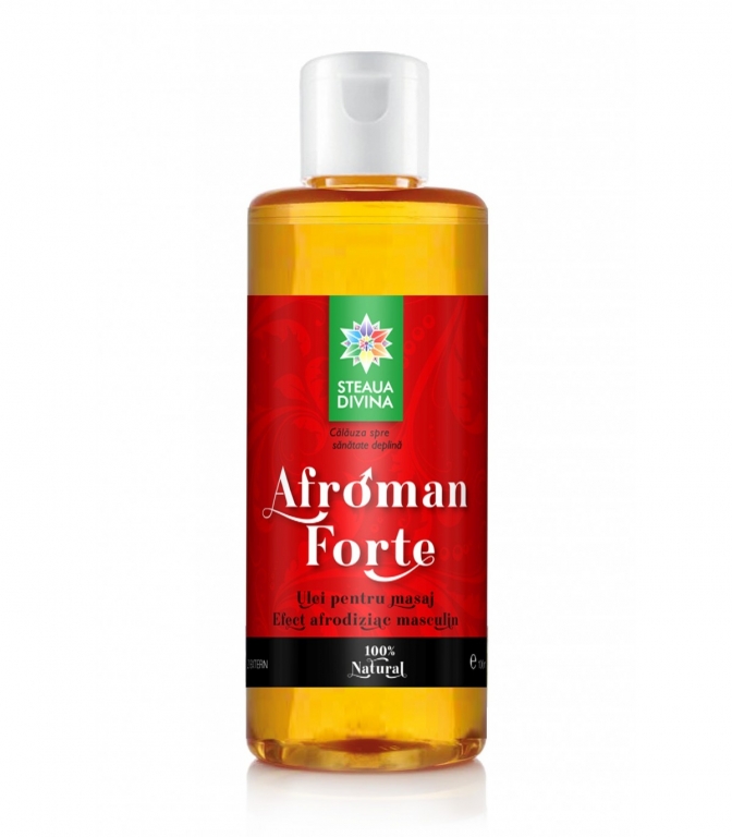 Afroman forte ulei masaj 100ml - SANTO RAPHAEL