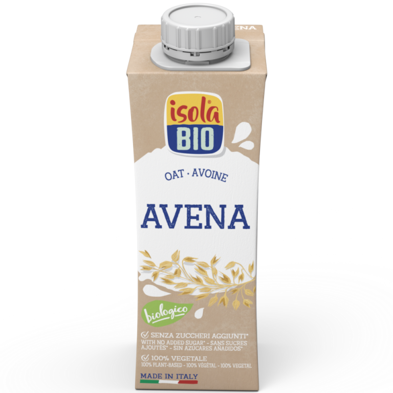 Lapte ovaz simplu neindulcit eco 250ml - ISOLA BIO