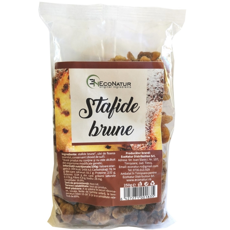 Stafide brune 250g - ECONATUR