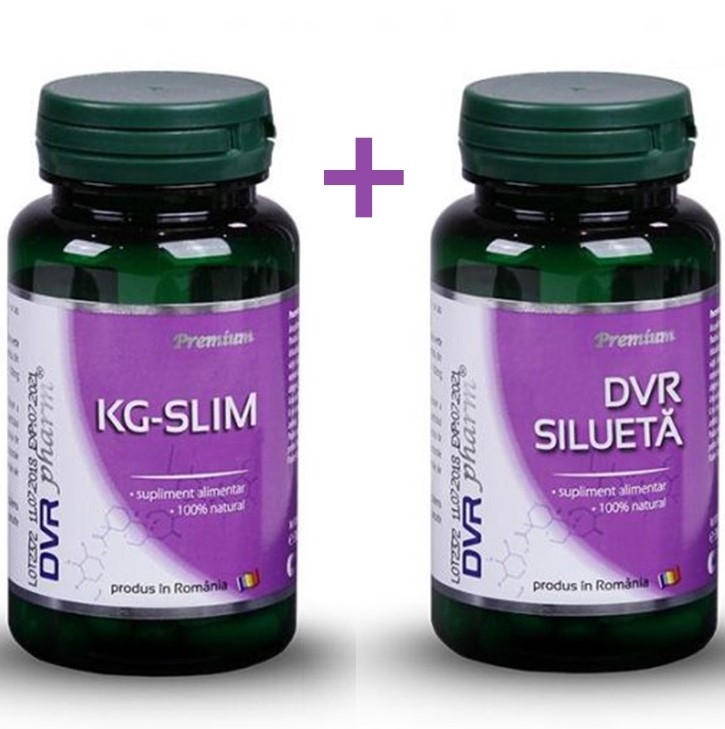 Pachet KG Slim 60cps+DVR Silueta 60cps - DVR PHARM
