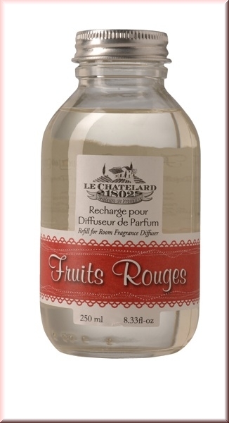 Parfum rezerva pt difuzor fruit rouge 250ml - LE CHATELARD 1802