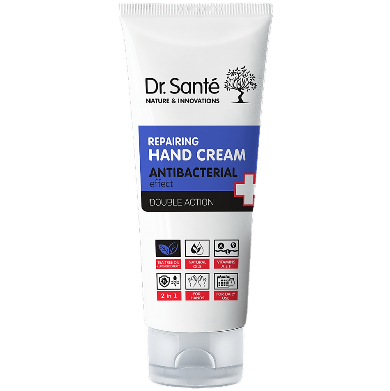 Crema maini reparatoare antibacteriana arbore ceai lavanda 75ml - DR SANTE