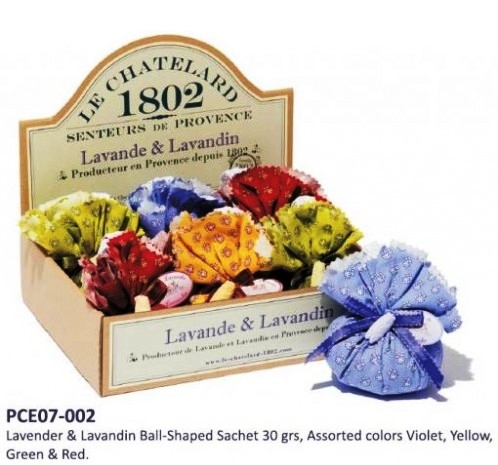 Saculet panza flori lavanda 30g - LE CHATELARD 1802