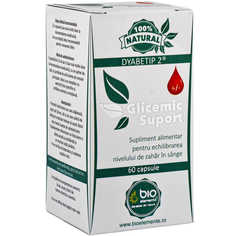 Glicemic Suport 60cps - BIO ELEMENTE