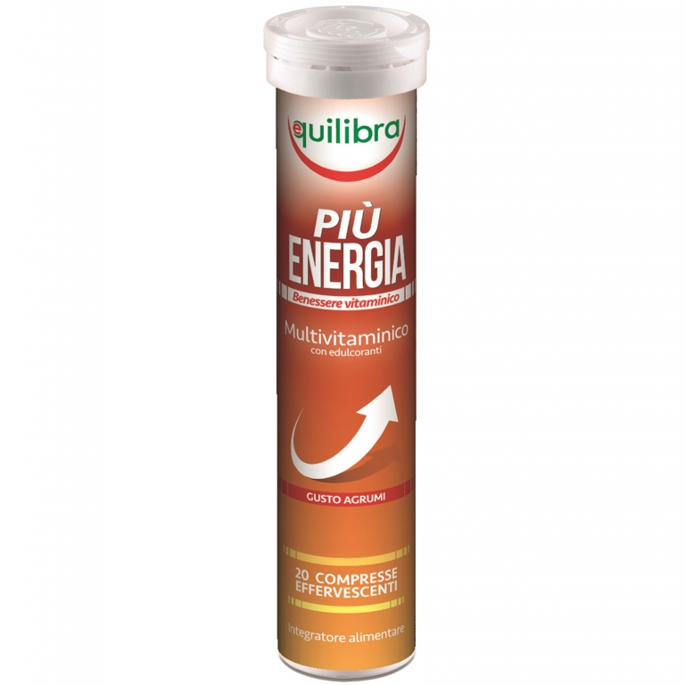 Piu Energia [MultiVitamine] efervescente 20tb - EQUILIBRA