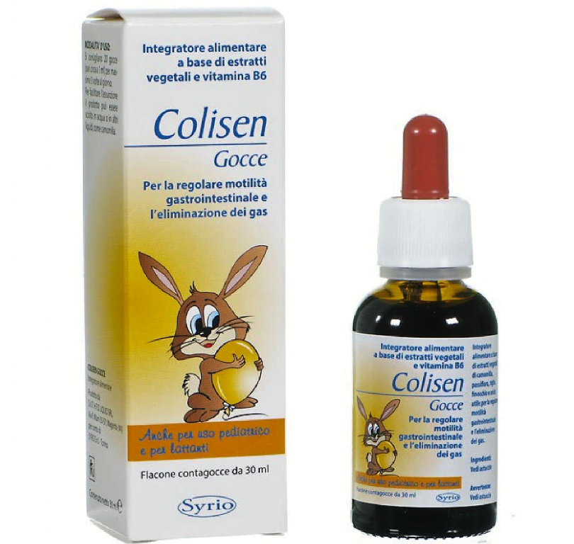Picaturi colici nou nascuti copii mici Colisen 30ml - SYRIO