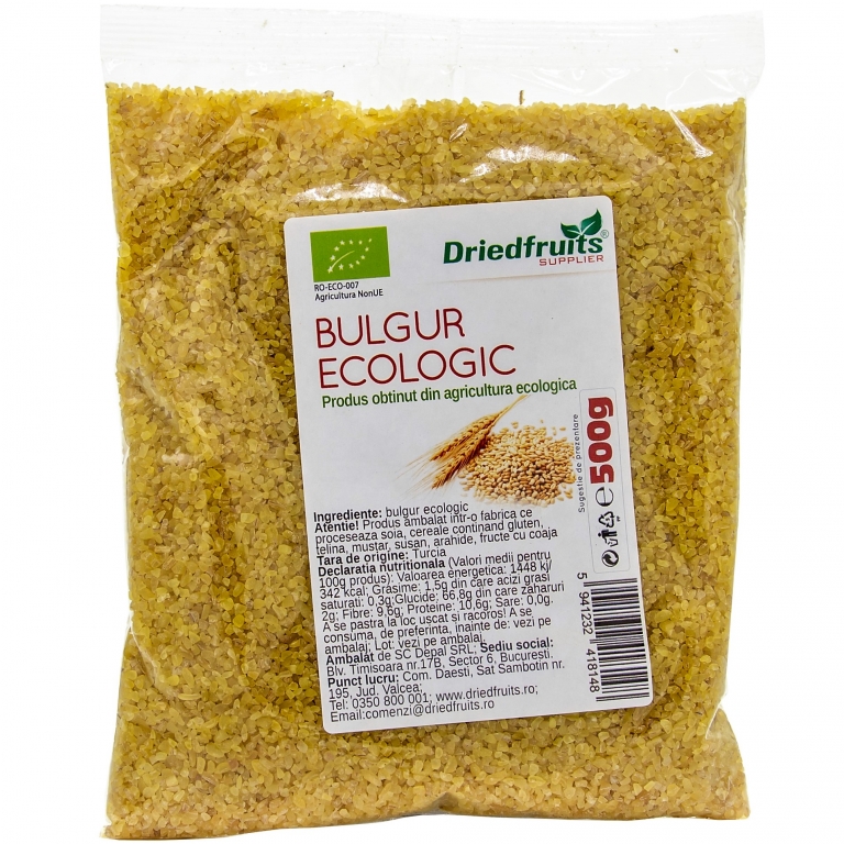 Bulgur grau eco 500g - DRIED FRUITS