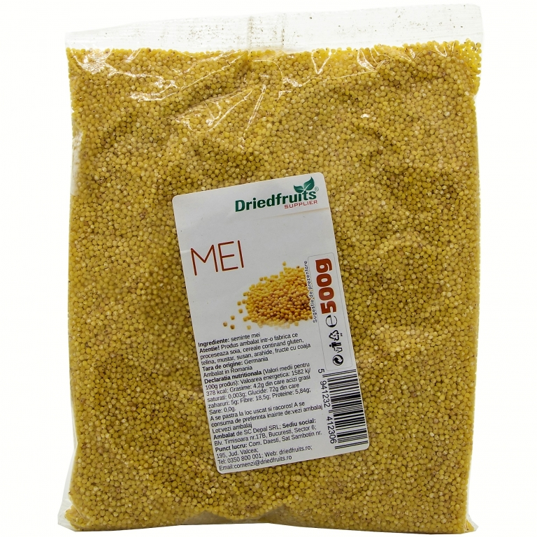 Mei decorticat boabe 500g - DRIED FRUITS