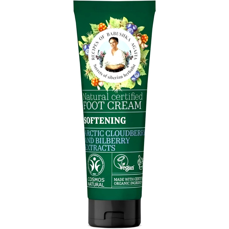 Crema Picioare Catifelate Mure Afine 75ml - Green Agafia