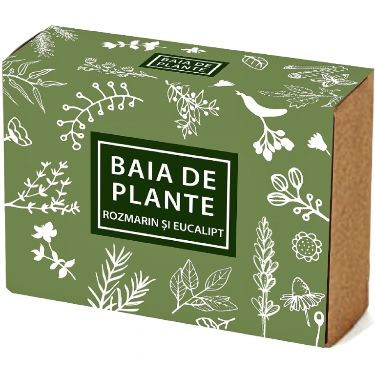 Sapun rozmarin eucalipt 100g - BAIA DE PLANTE