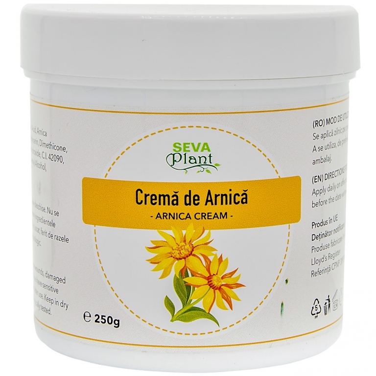 Crema Arnica 250ml - Seva Plant