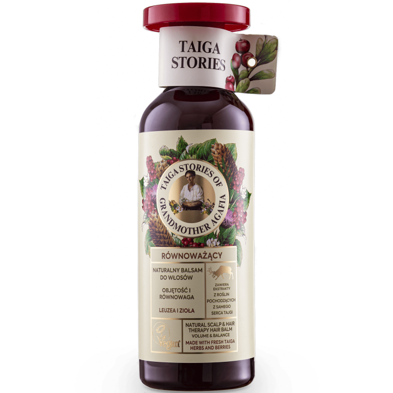 Balsam par echilibrant volumizant ingrijre scalp radacina maral 500ml - TAIGA STORIES AGAFIA