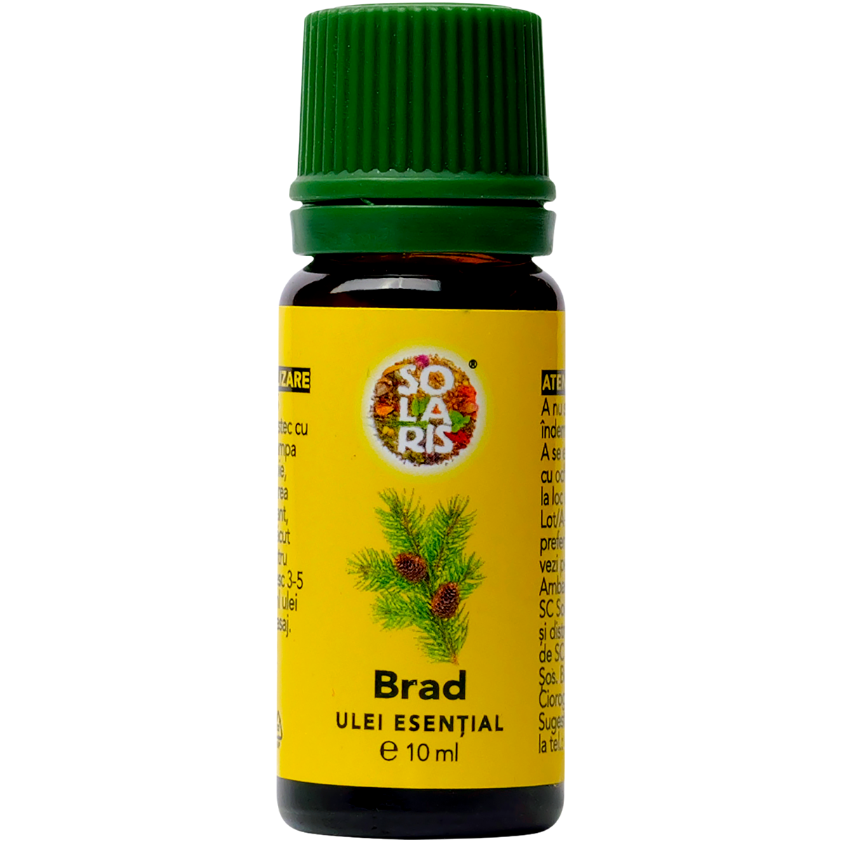 Tester ulei esential brad 10ml - SOLARIS