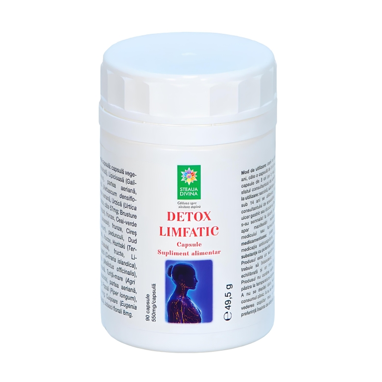 Detox limfatic 90cps - SANTO RAPHAEL