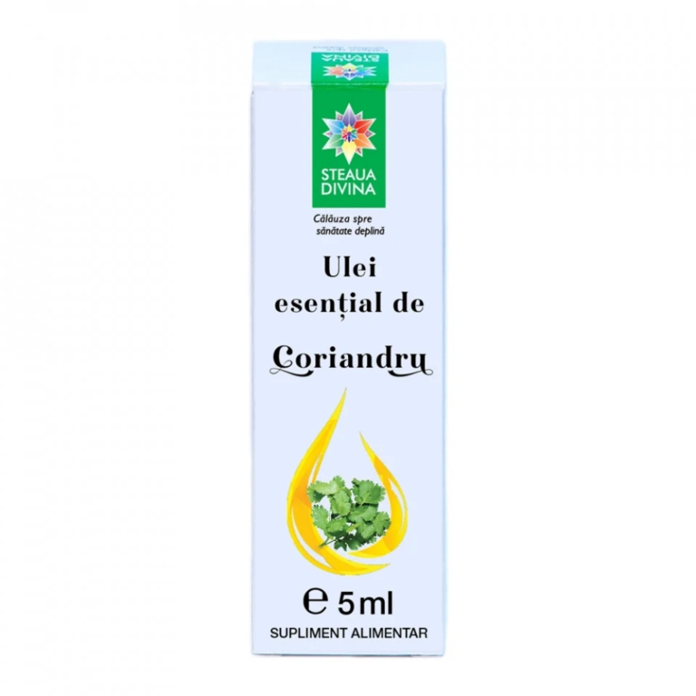 Ulei esential coriandru uz intern 5ml - SANTO RAPHAEL