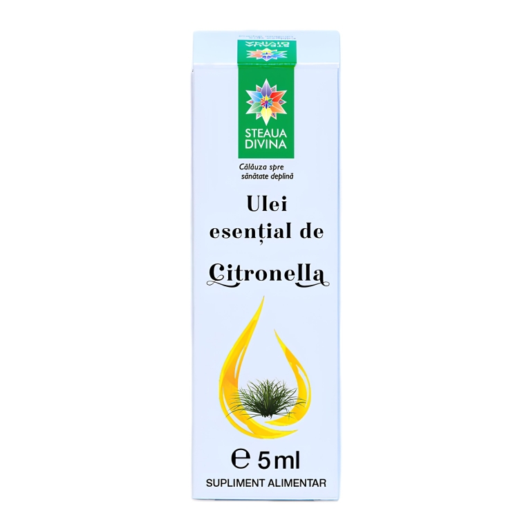 Ulei esential citronella uz intern 5ml - SANTO RAPHAEL