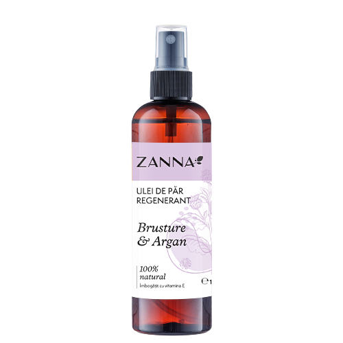 Ulei par regenerant brusture argan 150ml - ZANNA