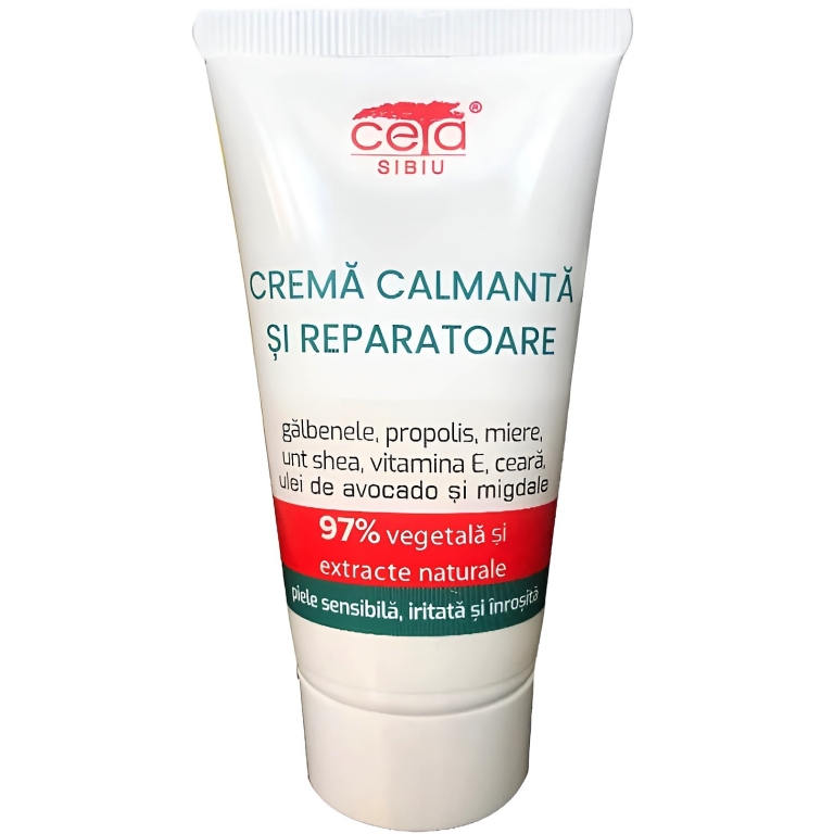 Crema Calmanta Reparatoare Piele Sensibila Iritata Inrosita 50ml - Ceta Sibiu