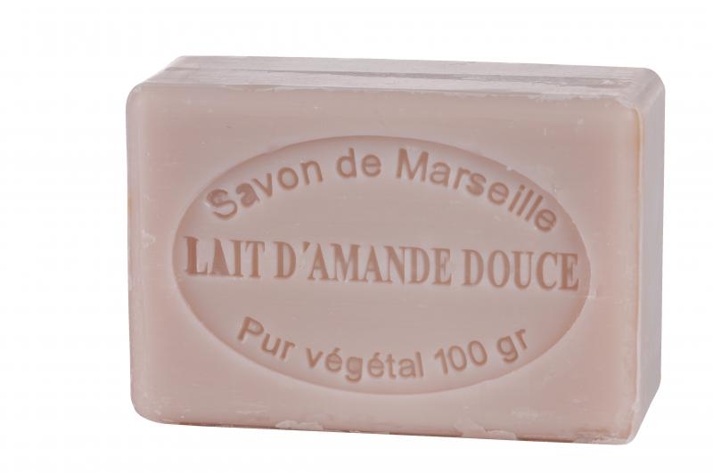 Sapun Marsilia lapte migdale dulci 100g - LE CHATELARD 1802