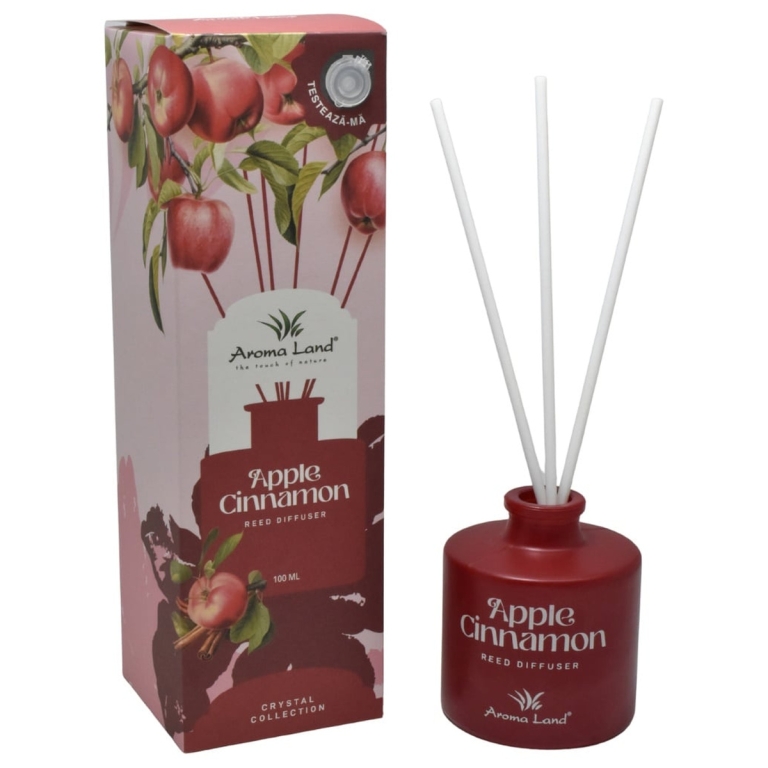 Difuzor bete parfum camera Apple Cinnamon 30ml - AROMA LAND