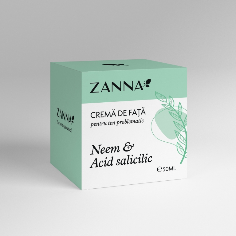 Crema fata ten problematic Neem Acid salicilic 100ml - ZANNA