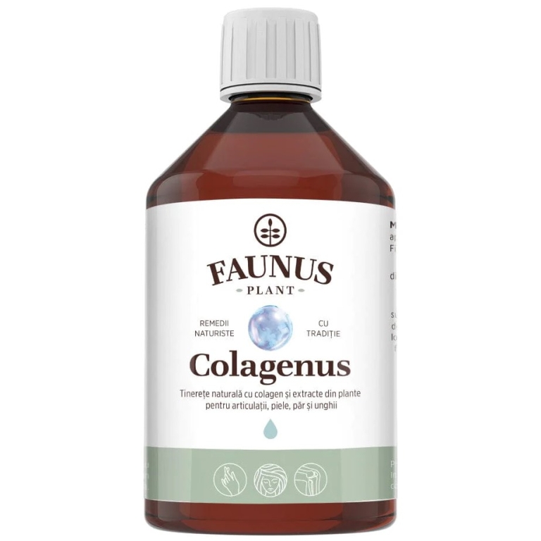 Colagen lichid tinerete hidrolizat extracte plante Colagenus 500ml - FAUNUS PLANTfns)<snl>^sol^**:fg:fz:fs:fd:fl:fo:fa:dp:nw{stp}