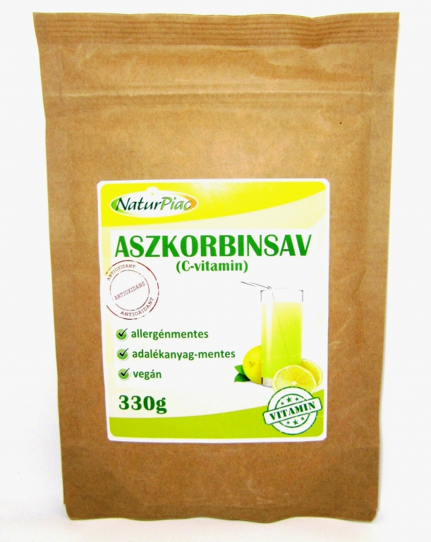 Acid ascorbic pulbere 330g - NATURPIAC