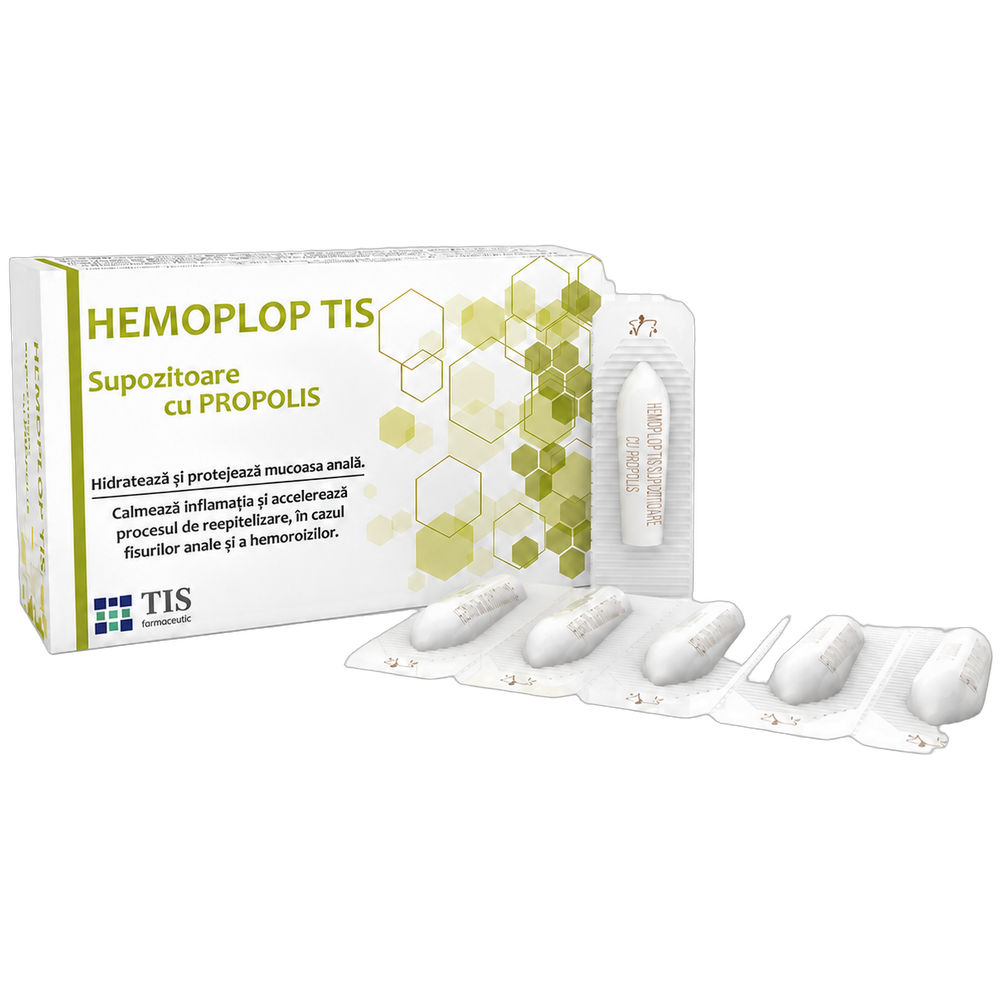 Supozitoare propolis Hemoplop 15b - TIS