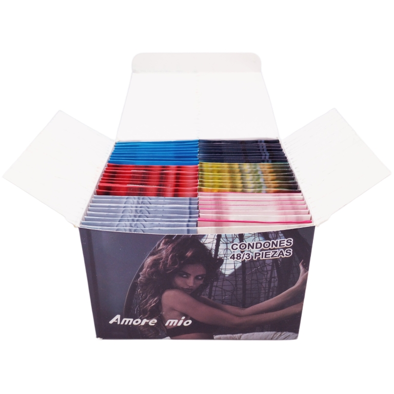 Prezervative super senzitive 6 arome diferite 144b - AMORE MIO