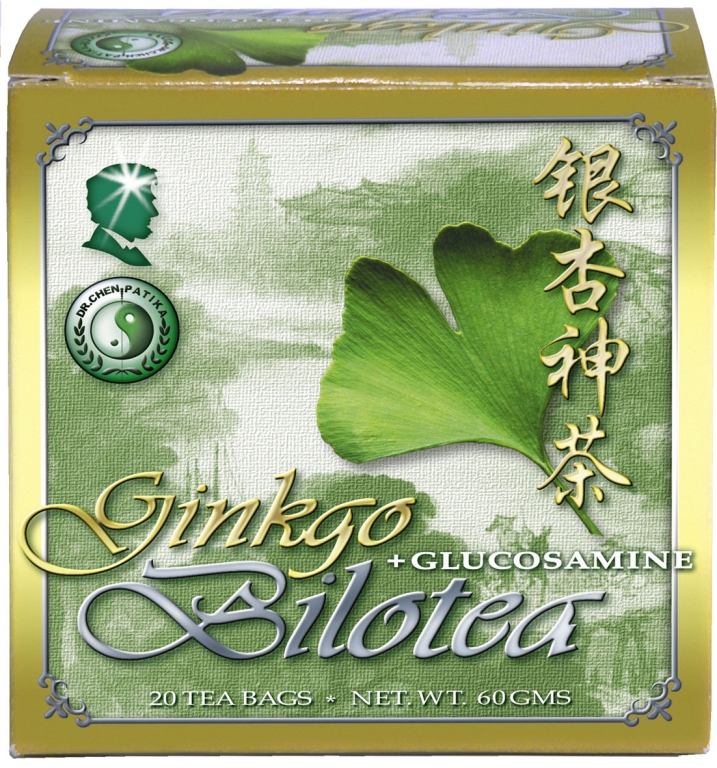 Ceai ginkgo biloba glucozamina 20dz - DR CHEN PATIKA