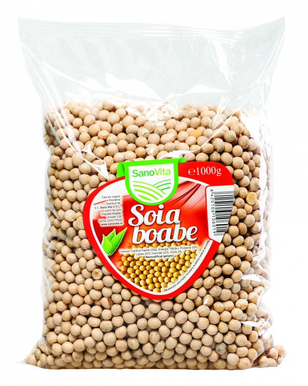 Soia boabe 1kg - SANOVITA