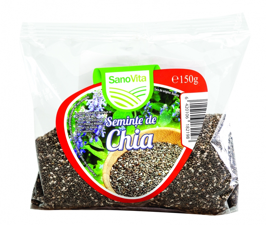 Seminte chia 150g - SANOVITA