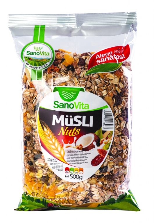 Musli migdale 500g - SANOVITA