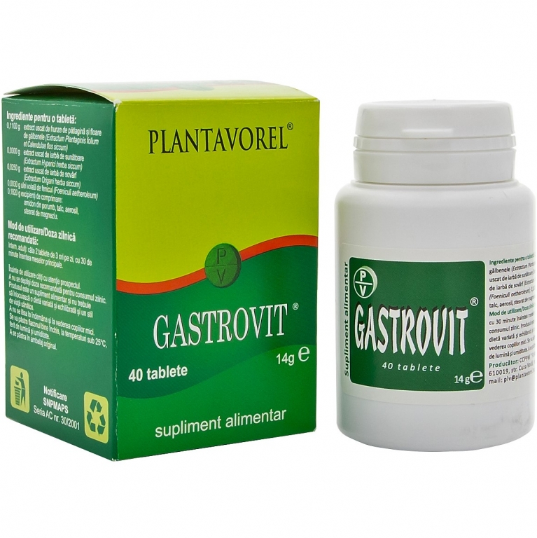 Gastrovit V 40cp - PLANTAVOREL