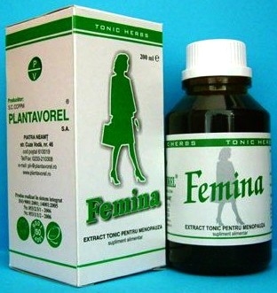 Tinctura tonic herbs Femina 200ml - PLANTAVOREL