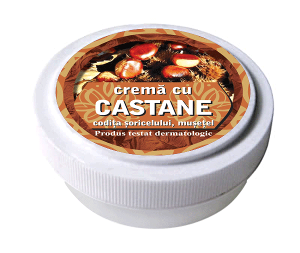 Crema Castane Musetel Camfor 20g - Manicos