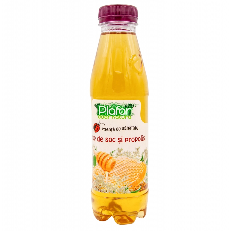 Sirop soc propolis 500ml - PLAFAR