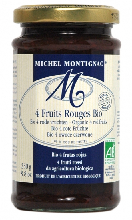 Gem 4fructe rosii 250g - MONTIGNAC