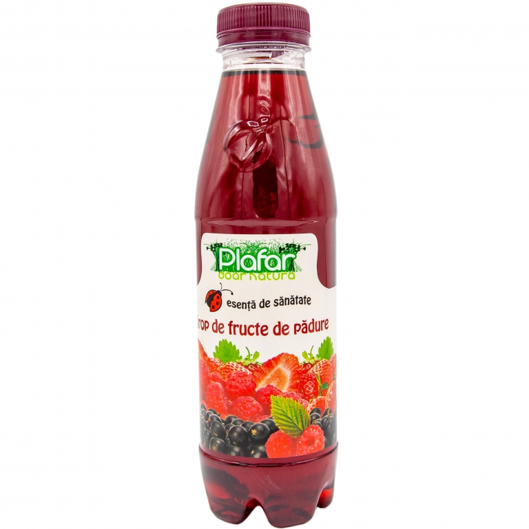 Sirop fructe padure 500ml - PLAFAR