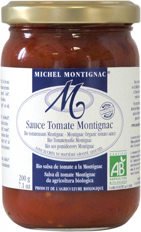 Sos tomat busuioc Montignac 200g - MONTIGNAC