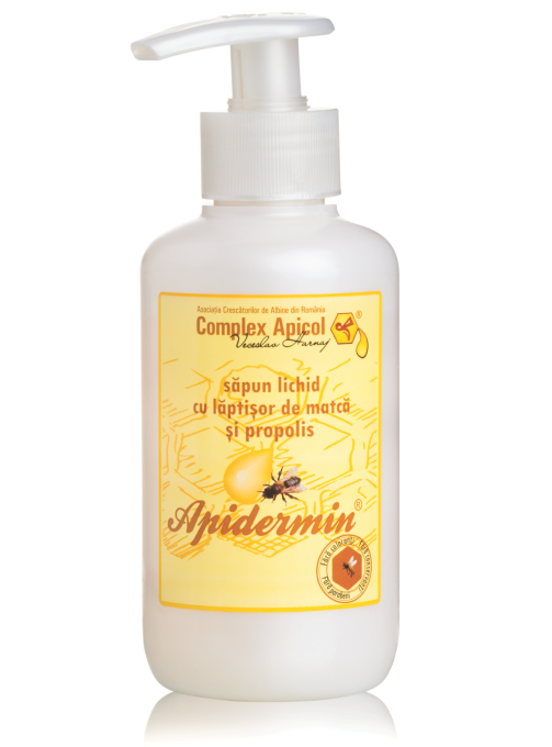 Sapun lichid maini laptisor matca propolis Apidermin 200ml - COMPLEX APICOL