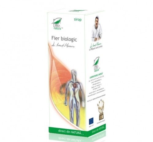 Sirop fier biologic 100ml - MEDICA