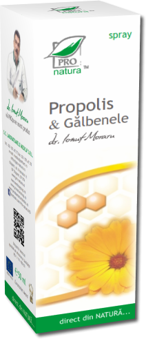 Spray propolis galbenele 100ml - MEDICA