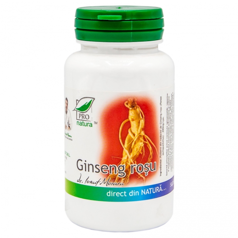 Ginseng rosu 60cps - MEDICA