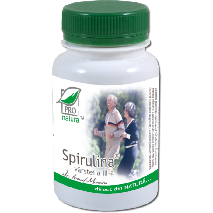 Spirulina varsta a 3a 60cps - MEDICA