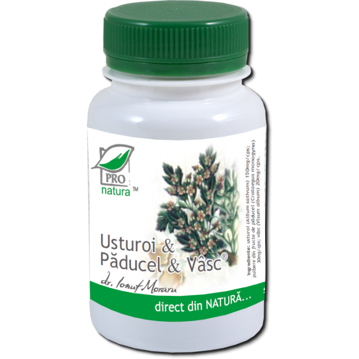 Usturoi paducel vasc 60cps - MEDICA