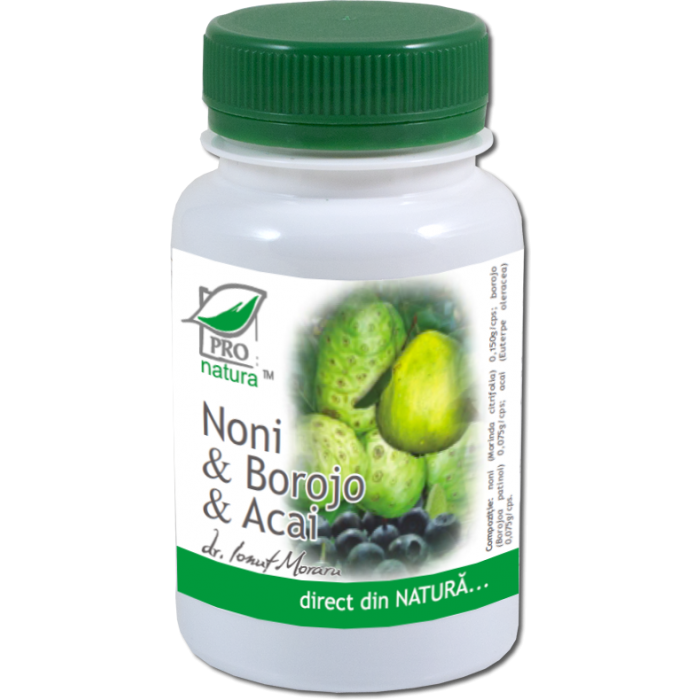 Noni borojo acai 60cps - MEDICA