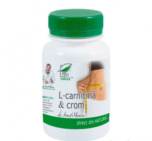 L carnitina chrom 60cps - MEDICA